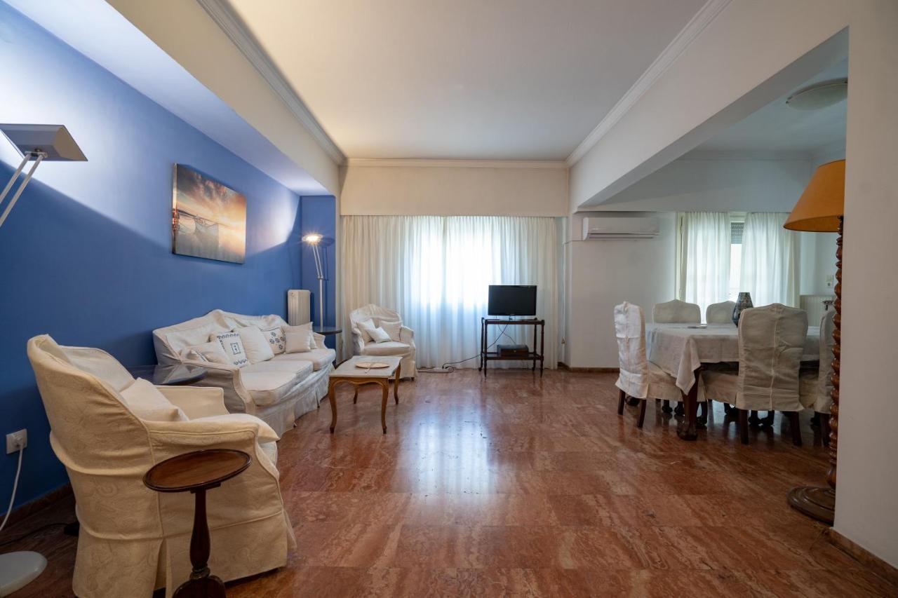 Larissa Station metro st. 2 bedrooms 3 pers. flat Aten Exteriör bild