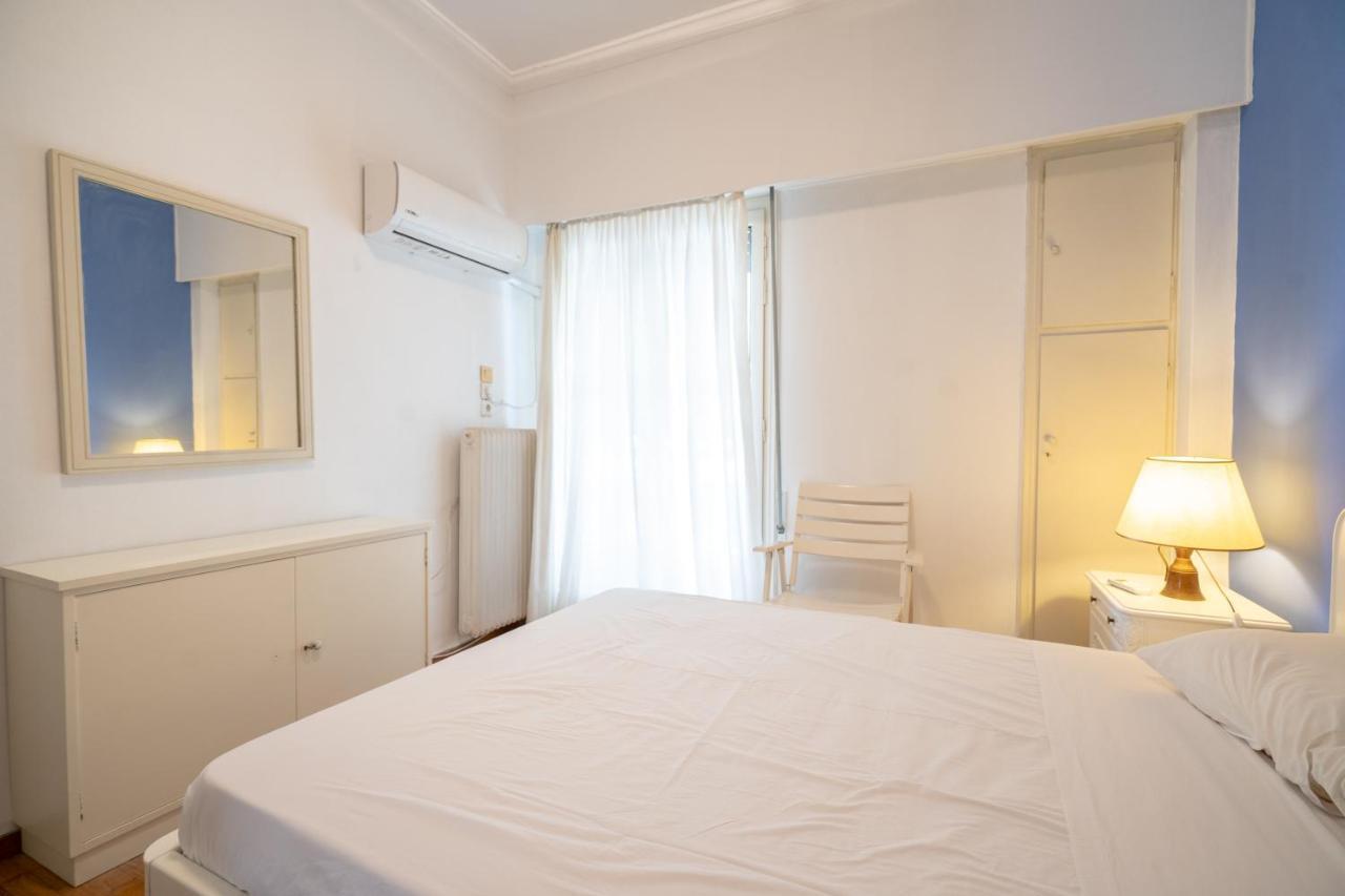 Larissa Station metro st. 2 bedrooms 3 pers. flat Aten Exteriör bild